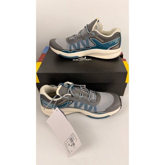 Salomon Ultra Raid Unisex Vintage Khaki /Quarry Mallard Blue M US 5 / W US 6 - Picture 5 of 9